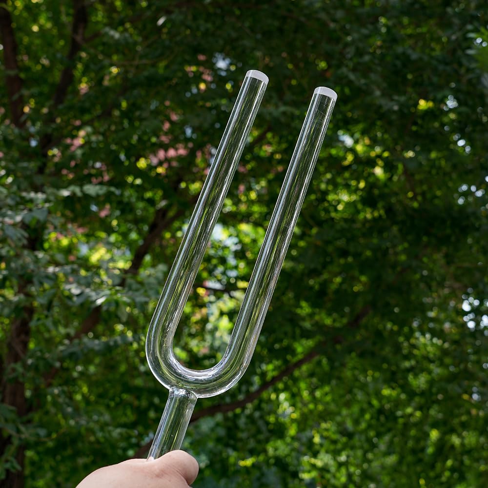 Quartz Crystal Tuning Forks A# Pineal Chakra Perfect Healing Musical Instrument Diametre 25mm