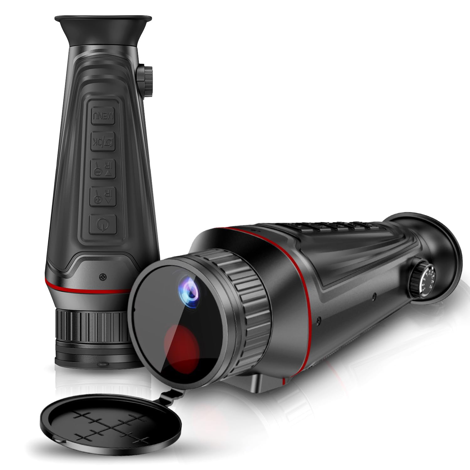 4K Digitales Nachtsicht Monokular 36MP Fotos 4K Video Digitalzoom IR Illuminator Manueller Fokus Dioptereinstellung Handheld Night Vision Nachtsichtgerät Jagd Camping Tierbeobachtung Outdoor