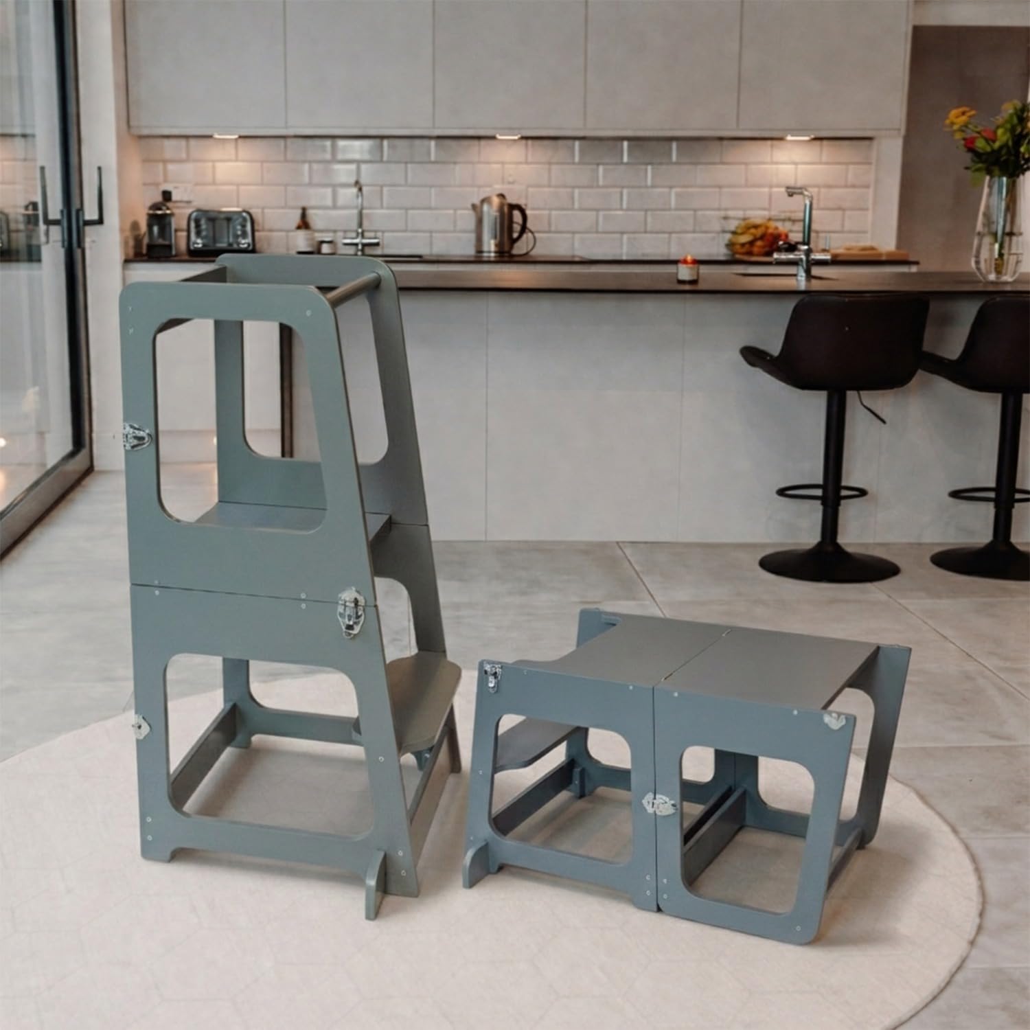 The Learning Tower Company, Convertible 2-in-1 Kids Kitchen Stool