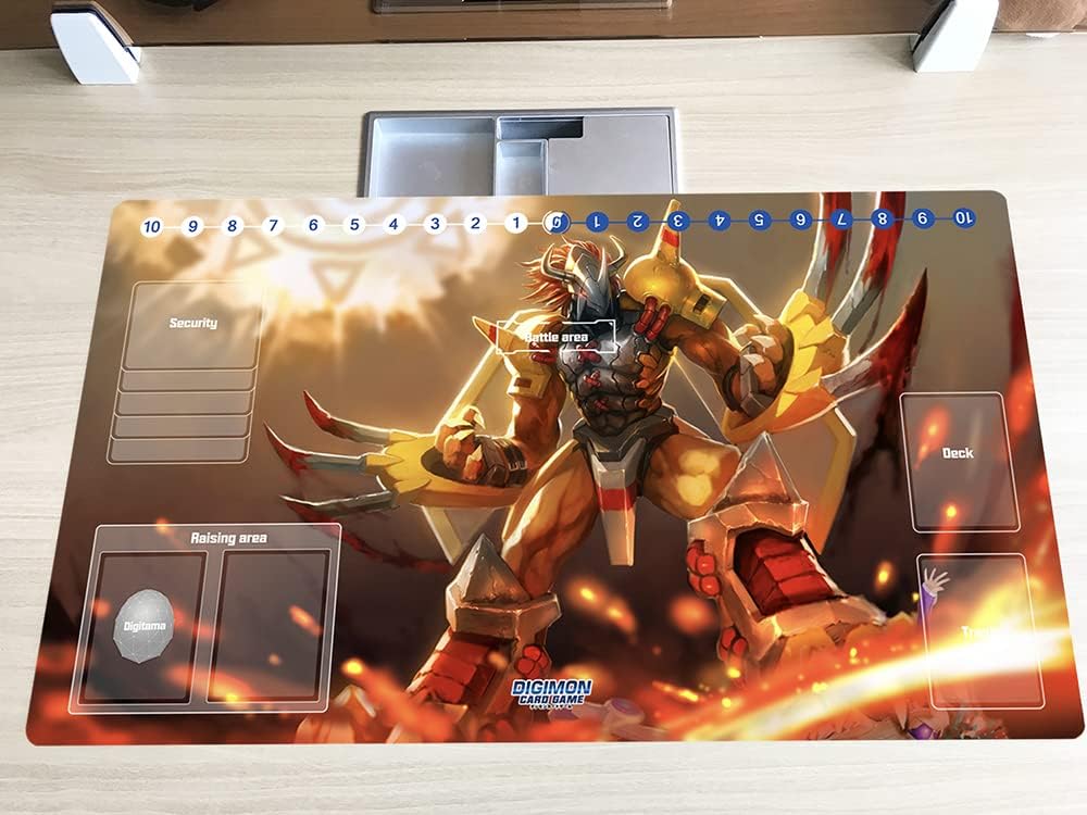 Amazon.com: Mlikemat New DTCG Duel Playmat Digimon Wargreymon Anime Trading Card  Game Mat Pad + Free Mat Bag : Toys & Games