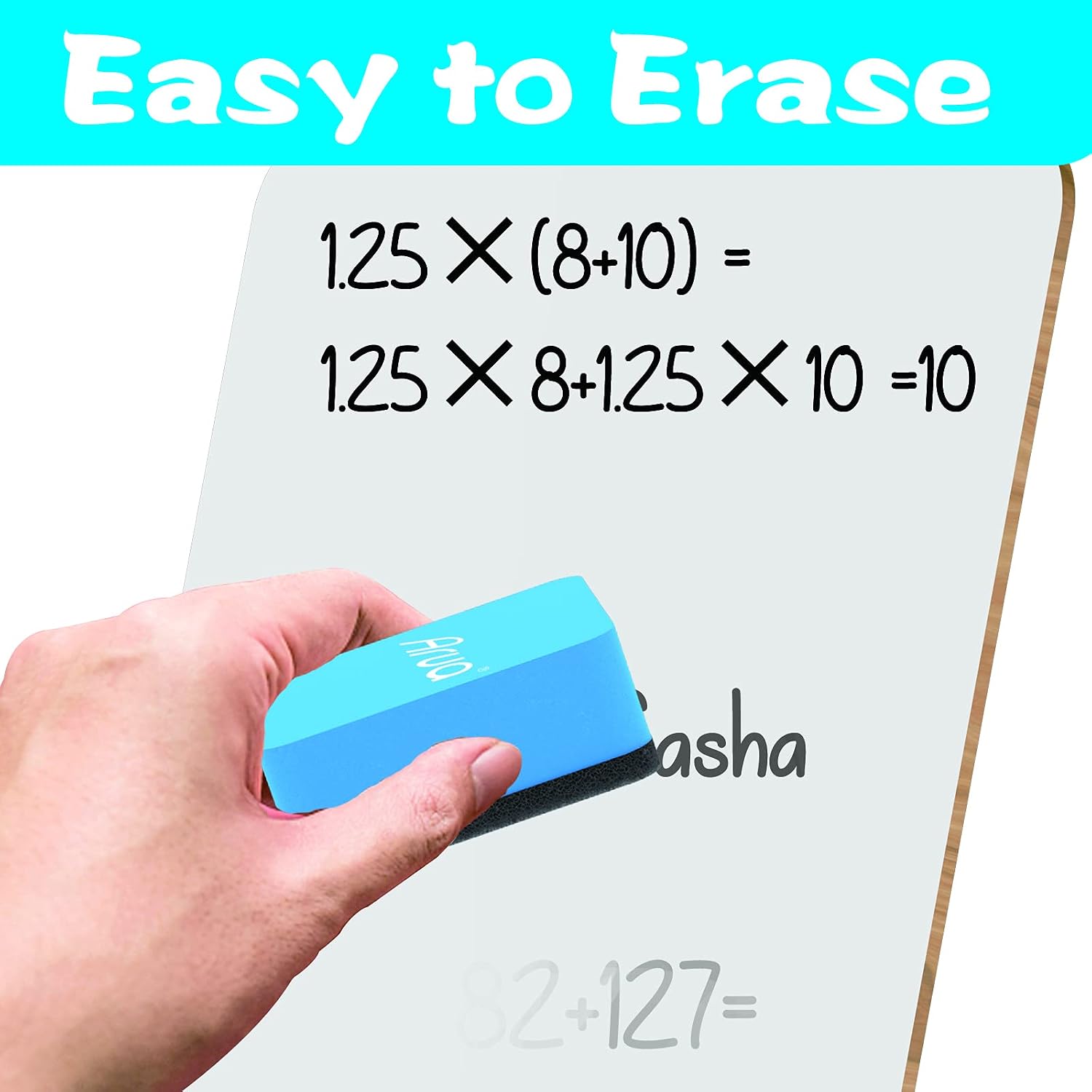 Small Dry Erase Board 6-Pack,Arua 9x12 inches Double Sided Learning Lapboards with Erasers/Wipes and Markers|Portable White Boards for Students Teachers Kids Classroom Interactive Education
