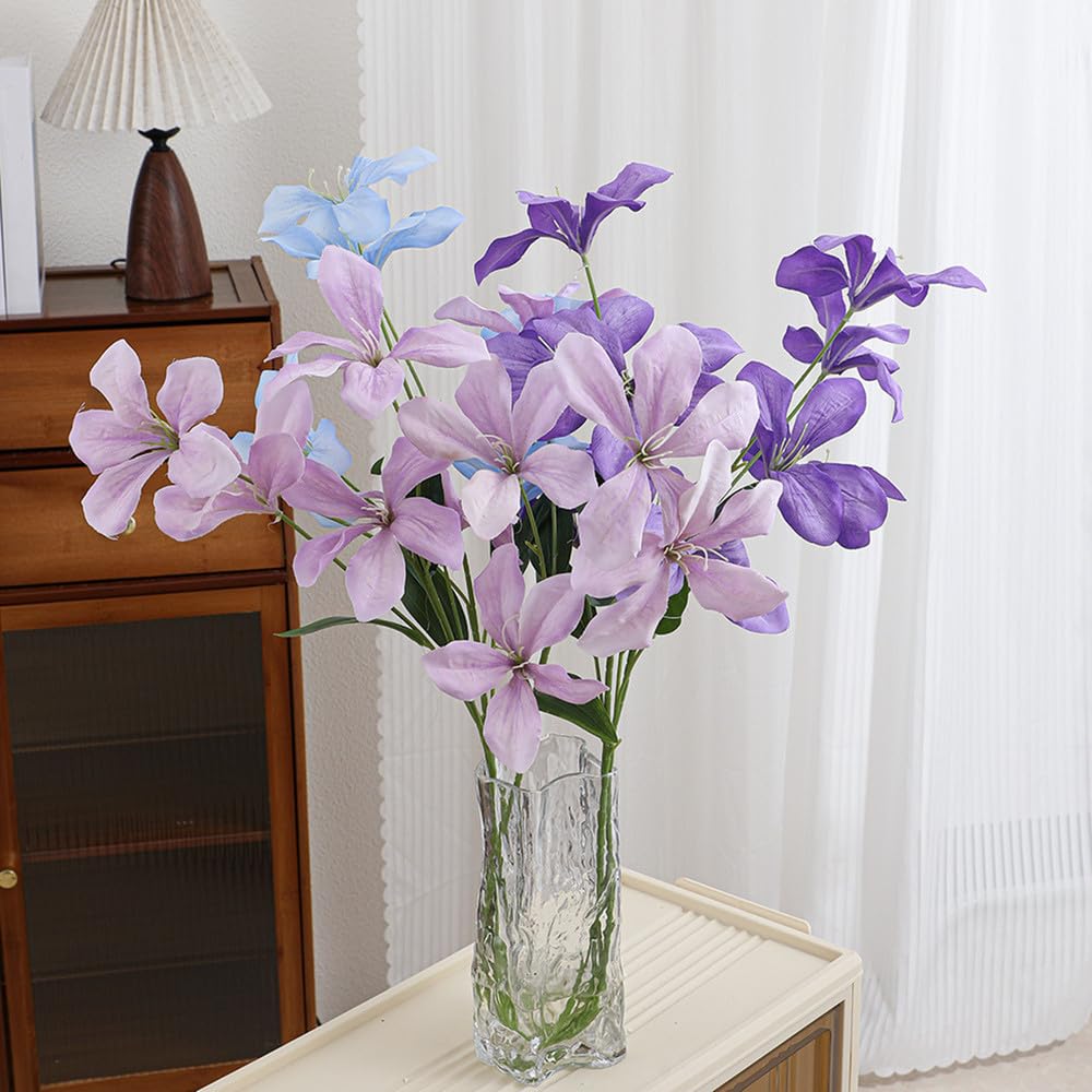 Fleurs artificielles multicolores décoration intérieure et composition florale