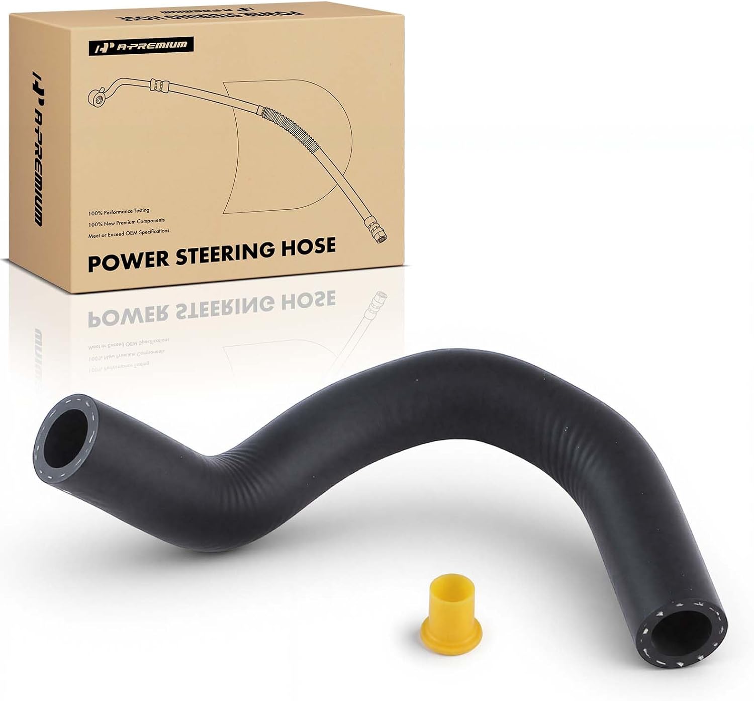 A-Premium Power Steering Reservoir/Suction Line Hose Assembly Compatible with Honda Accord 1994-1997, Odyssey 1995-1997 & Acura CL 1997, 2.2L, Reservoir To Pump