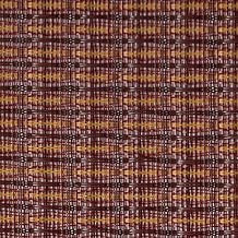 Mojotone American F- Style Oxblood with Gold Stripe Grill Cloth 36" Wide