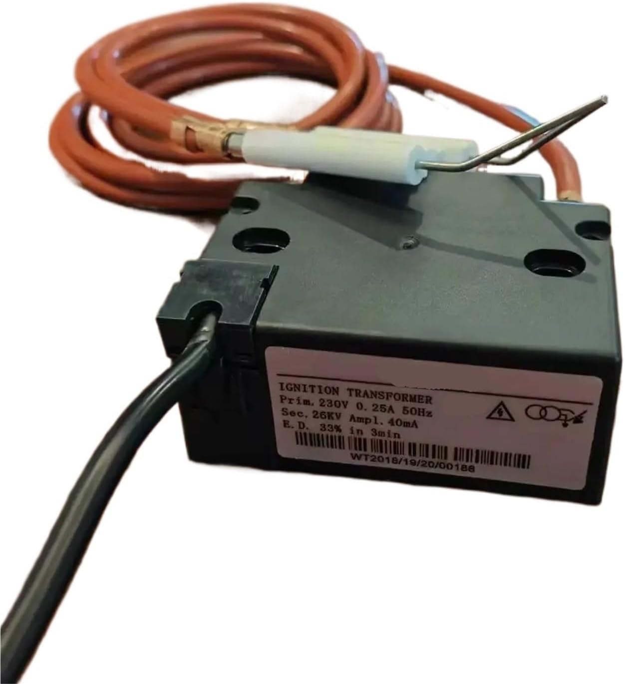 High Voltage Igniter for Oil Burner 220V Ignition with Cable and Ignition Needle