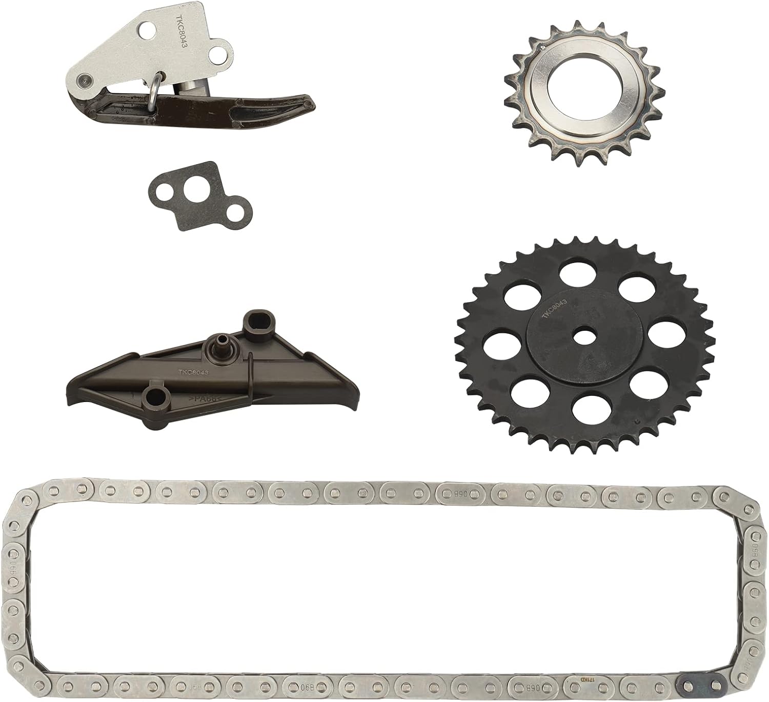 MAYASAF Engine Timing Chain Kit for Ford Aerostar 1990-94/Explorer 1991-94/Ranger 1990-94 4.0L V6, for Mazda B4000 1994-96/Navajo 1991-94 4.0L V6
