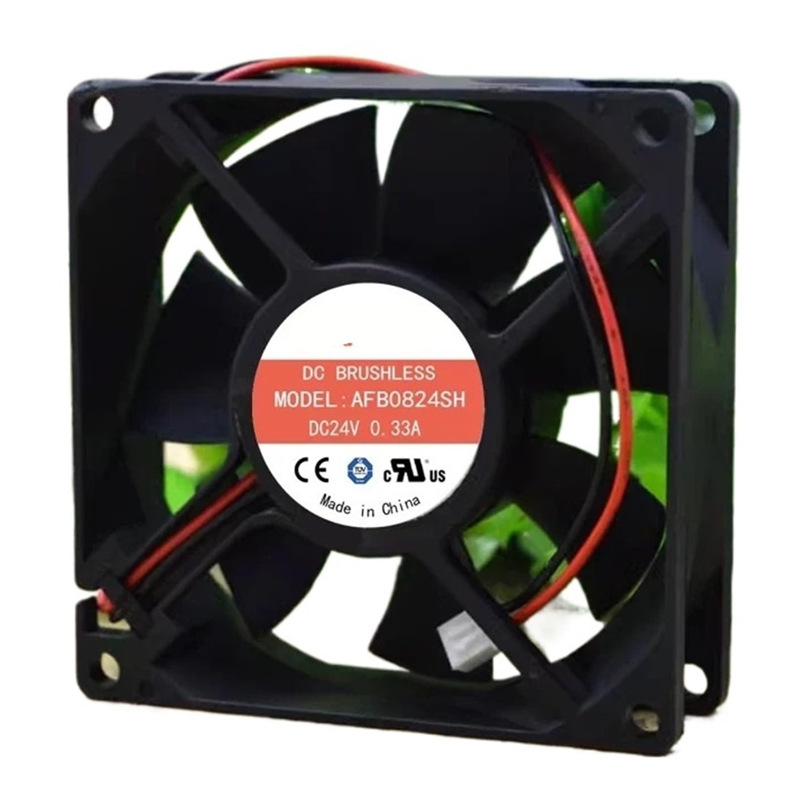 YMUGUEGH 8025 5000RPM 80x80x25mm AFB0824SH 24V DC fan