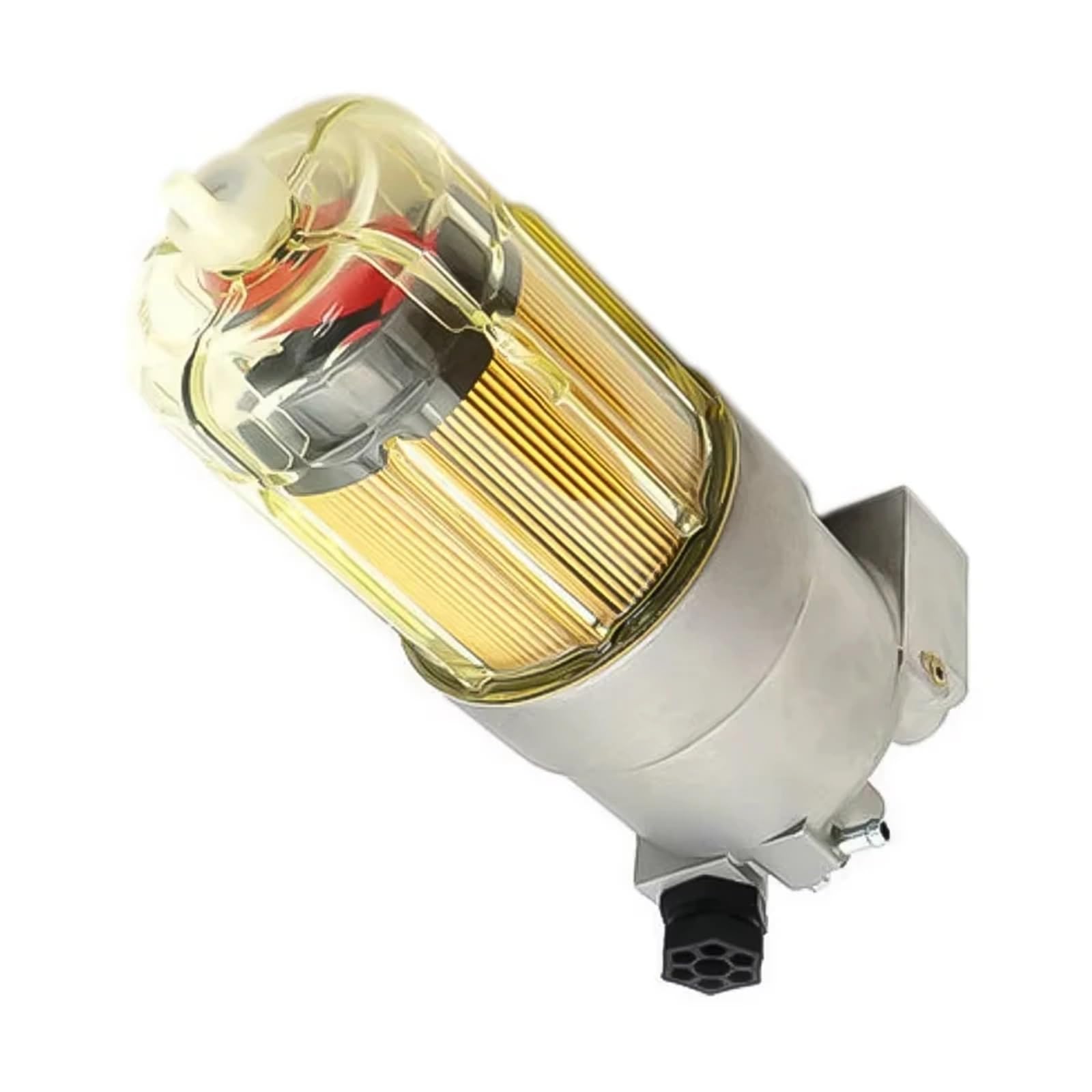 For 981 inyección de electricidad separador de agua conjunto de filtro diésel con función de bomba manual accesorios de excavadora