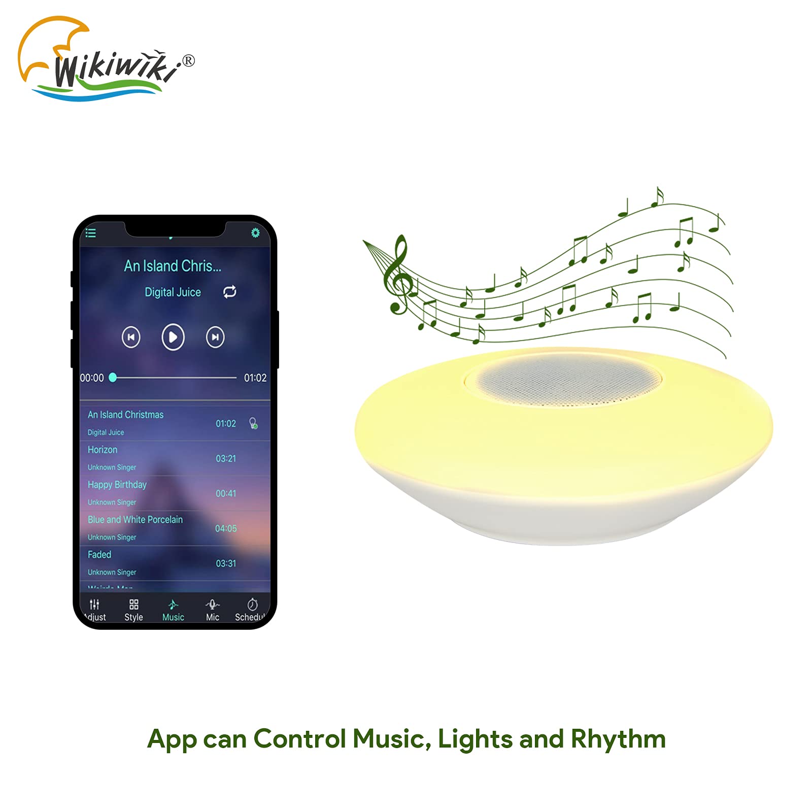 bluetooth patio umbrella speaker Wikiwiki Light with Wireless Umbrella Lights LED APP Control RGB Outdoor Light for Yard, Patio, Camping, or Indoor Use End of Summer Deep while also adding a Choose Option:Helmet Black Skulls one size hobbit