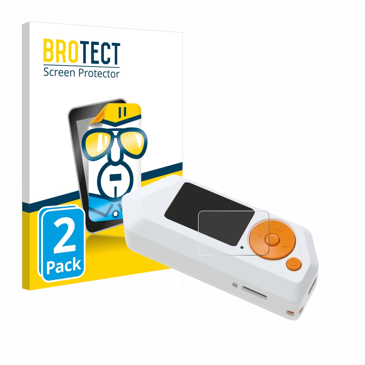 BROTECT (2 Pieces) Screen Protector for Flipper Zero FZ.1 Screen Protector Transparent