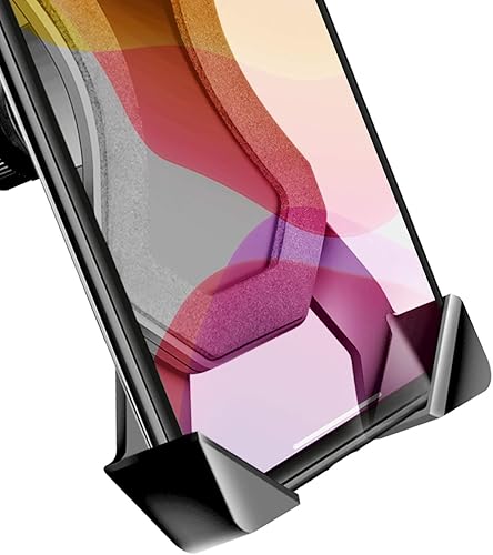 Miniatura 9 de Soporte universal para teléfono celular de motocicleta, abrazadera antivibraciones para bicicleta de carretera/MTB/Scooter con rotación de 360 para