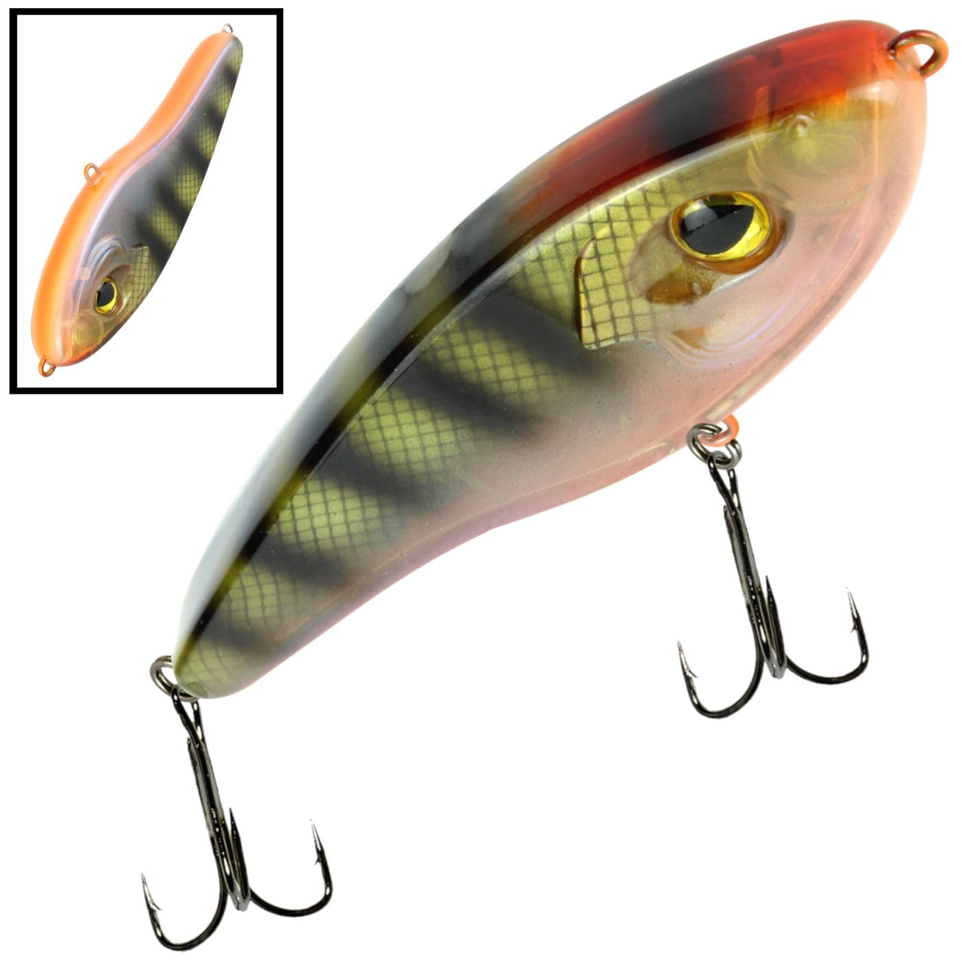 4 Seika Pro Wobbler Sendai 11,5cm 32g - Köderset zum Hechtangeln, Hechtwobbler zum Spinnfischen, Raubfischwobbler, Jerkbait zum Kunstköderangeln