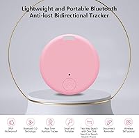 Vista 2 de Mini rastreador GPS C, localizador de artículos clave, aplicación sin tarifa mensual para iOS/Android 2023 más reciente, rastreador de artículos