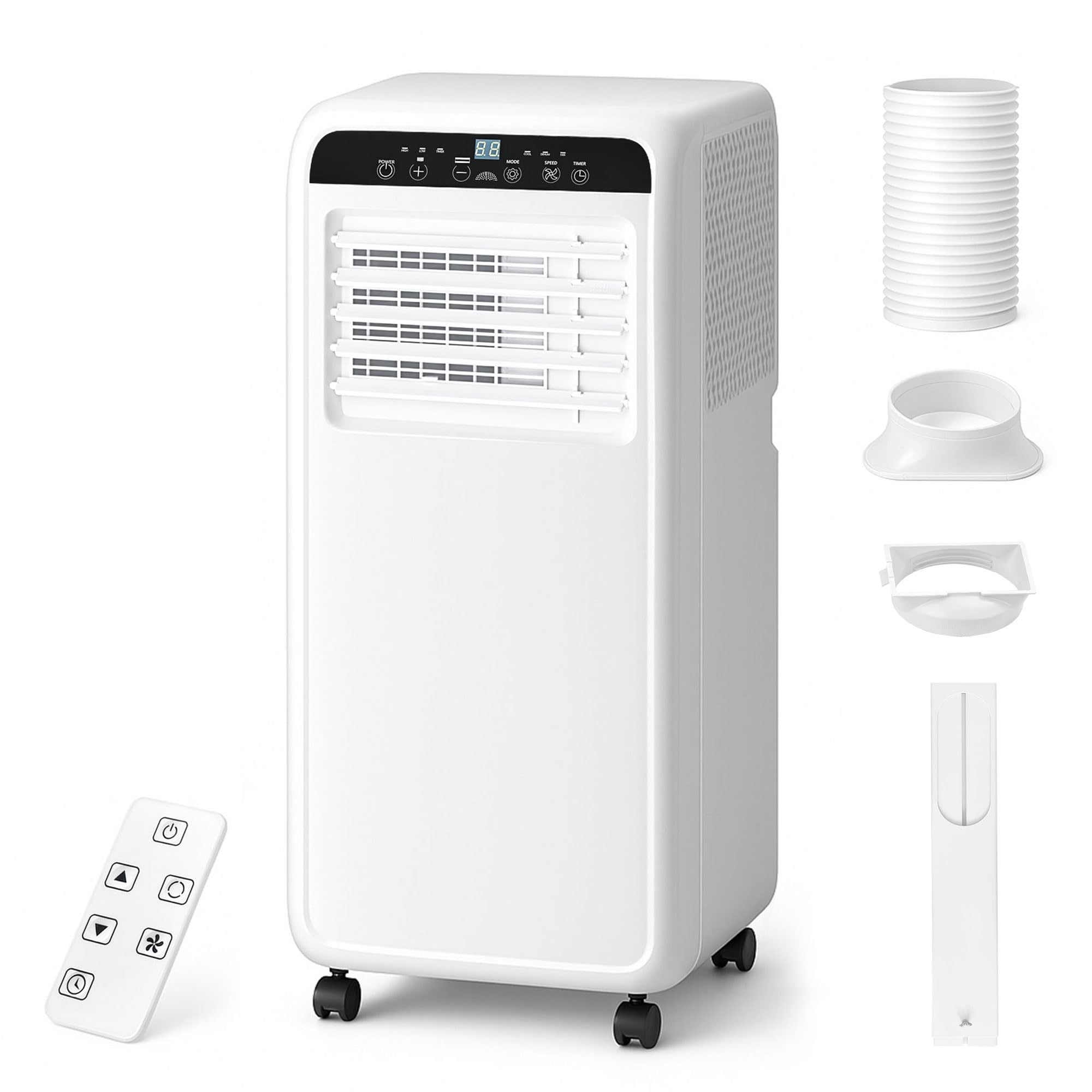DOGHLY 10000BTU 3-in-1 Portable Air Conditioner with Remote
