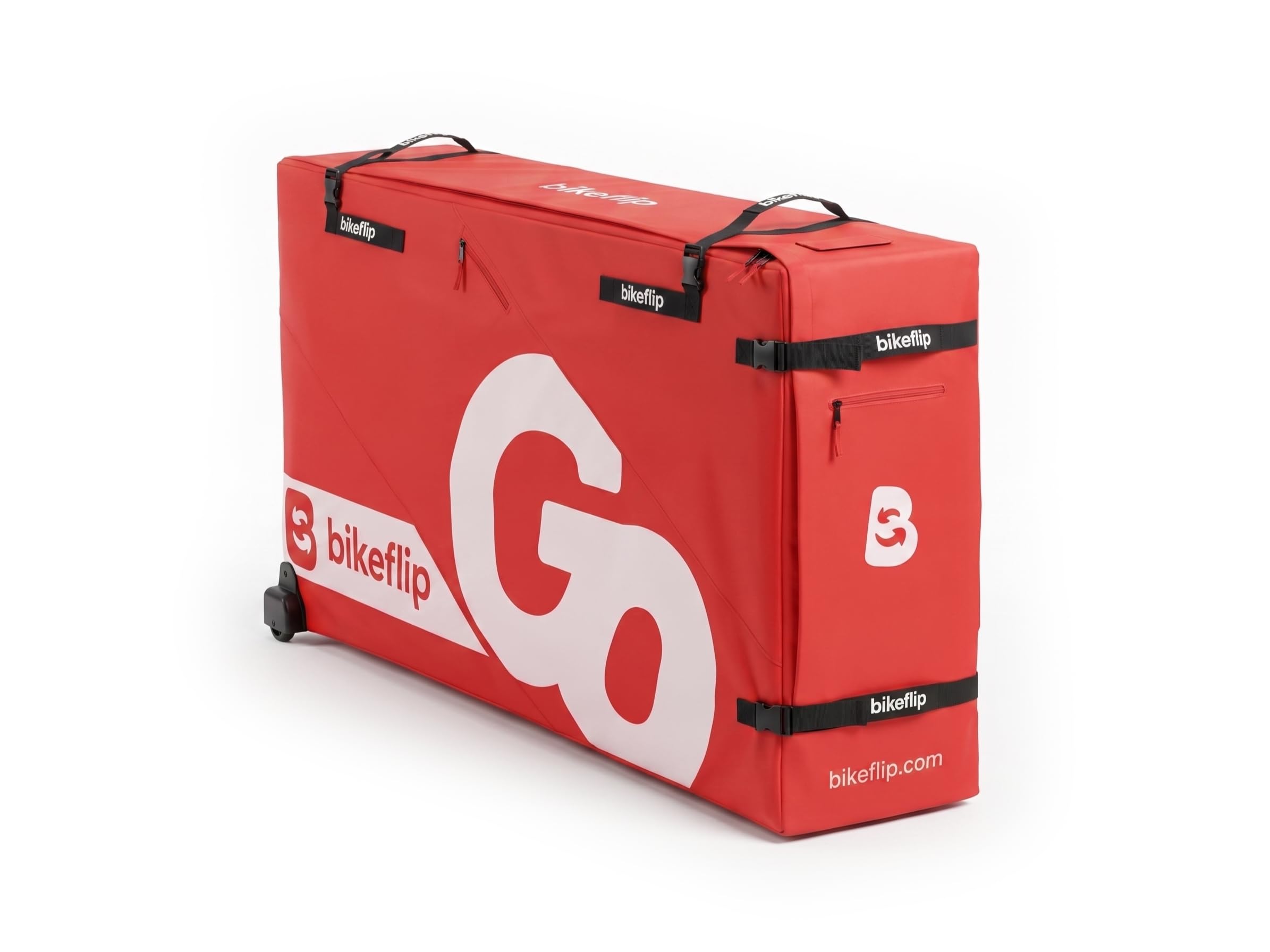 Go Borsa da Trasporto Impermeabile e leggera per Biciclette, Sacca contenitiva per Bikeflip Box Standard e Pro, Trolley con Maniglie e ruote, Valigia per Trasporto Bici (MEDIUM (158x37x86cm))