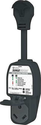Surge Guard - Protector para sobretensión portátil. 120 voltios, 30 amperios. 44280