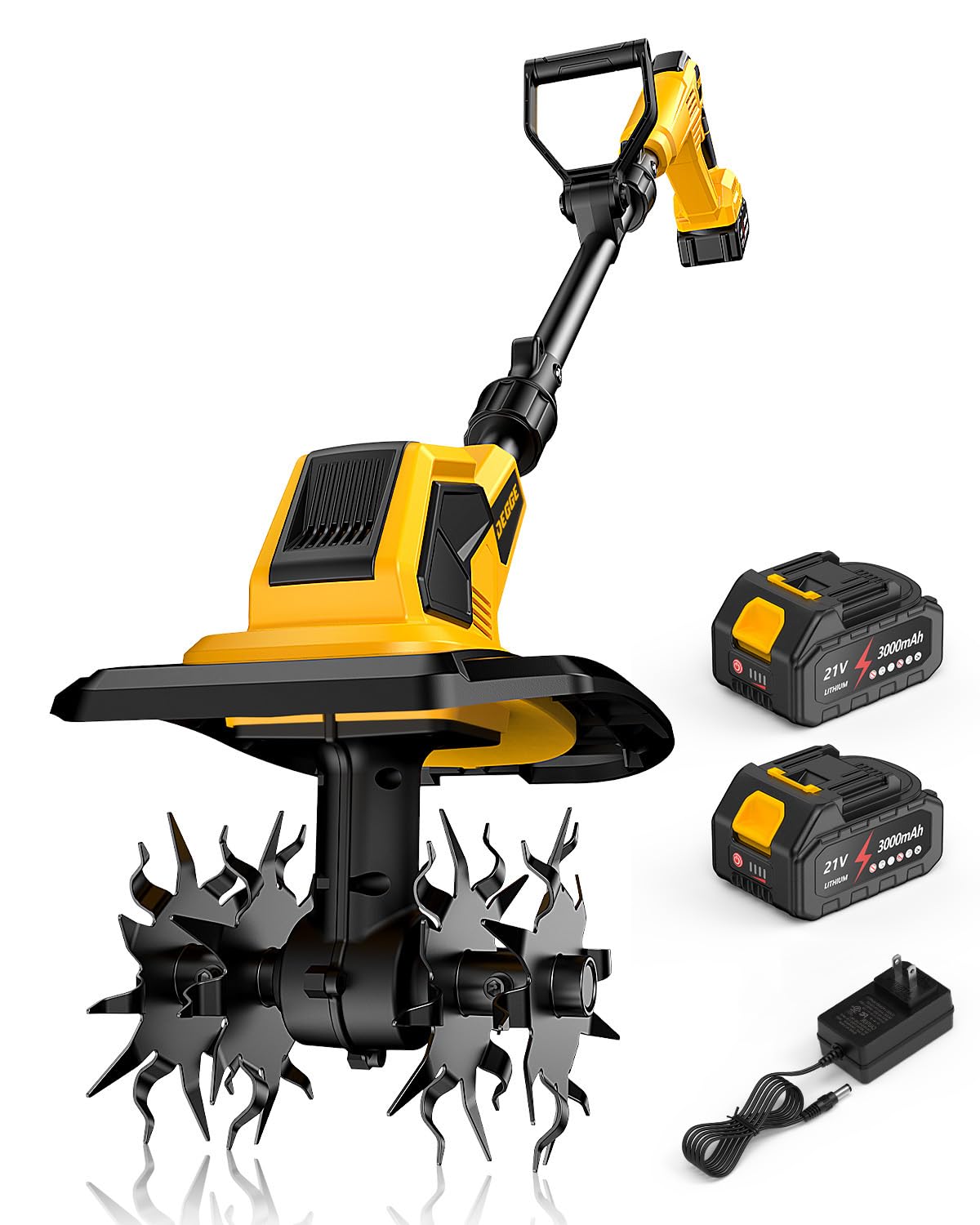 DEGGE Cordless Tiller Cultivator