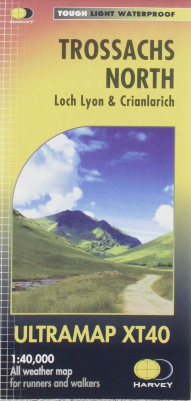 Trossachs North: Loch Lyon & Crianlarich (Ultramap) (Ultramap XT40)