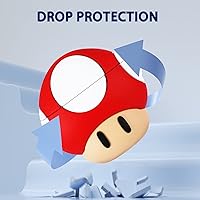 Vista 3 de Besoar Funda para AirPods 2 y 1, diseño de dibujos animados Kawaii para Apple AirPod Air Pods 1/2, diseño fresco, único, divertido, divertido, suave