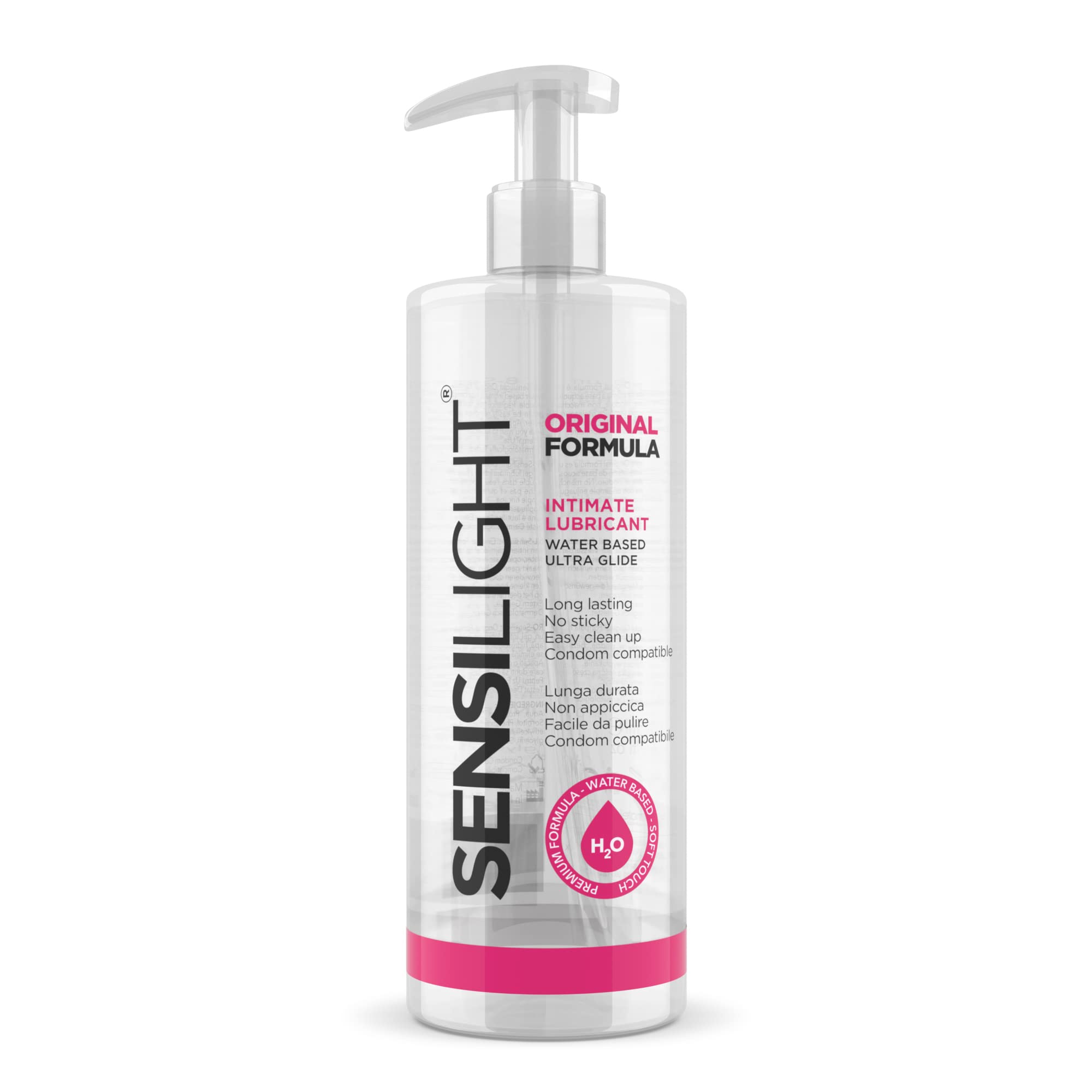 SENSILIGHT Original Formula contre la sécheresse intime gel base eau texture fluide 500 ML - 2