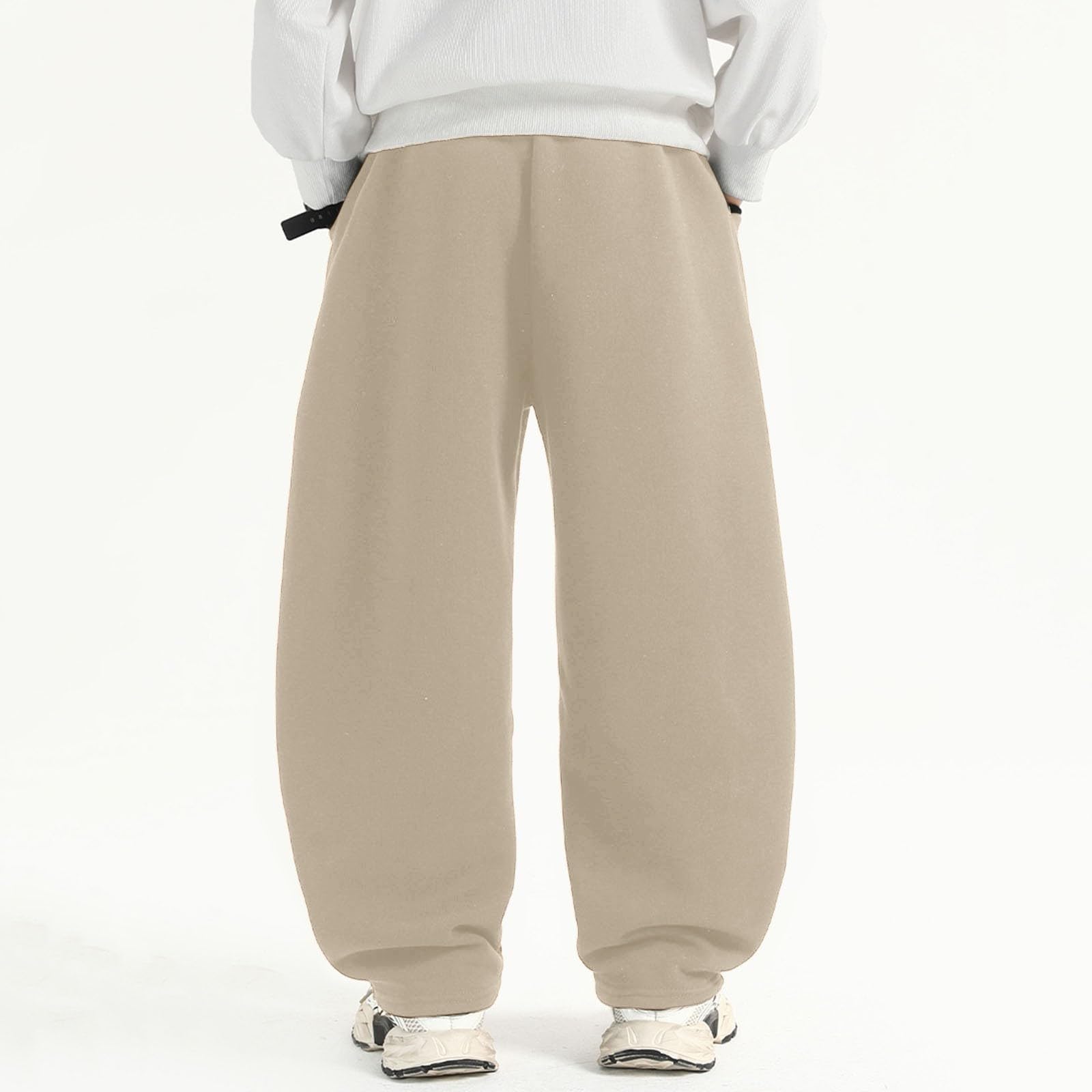 Baggy Jogginghose Jungs - Sport Und Freizeit Weites Bein Loose Fit Freizeithose Trainingshose Bequem Leichter Arbeitshose Atmungsaktiv Street Hose Für Frühling Und Sommer Teenager