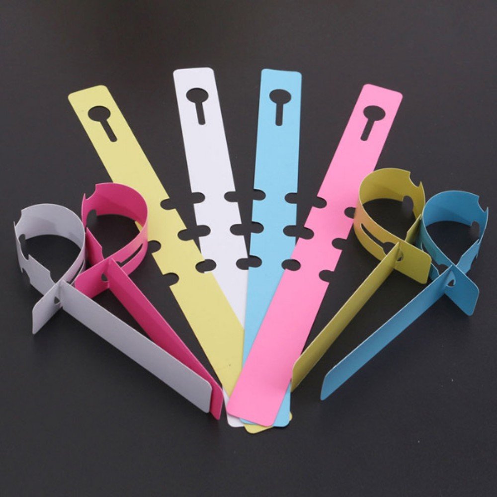 Amazon.co.jp: amzmonnsuta 100個入り 2x20cm 植物 ラベル 防水 PVC製