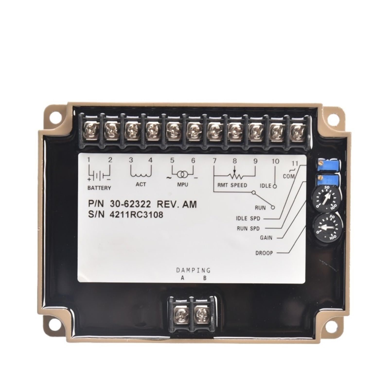 Amazon.com: AFITSEP 3044196 3062322 Generator Set Speed Control