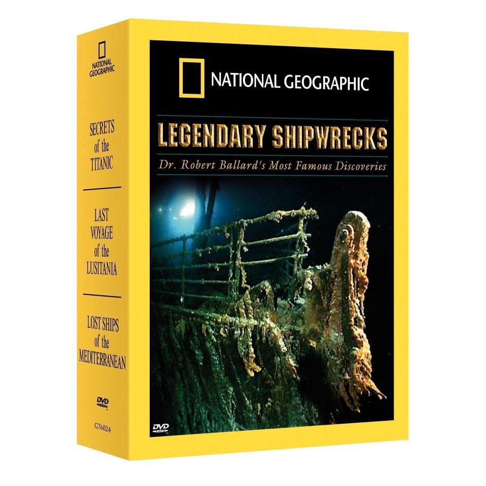 ★新品★Nat'l Geo: Legendary Shipwrecks DVD Amazon.co.jp: Nat'l Geo: Legendary Shipwrecks [DVD](中古品