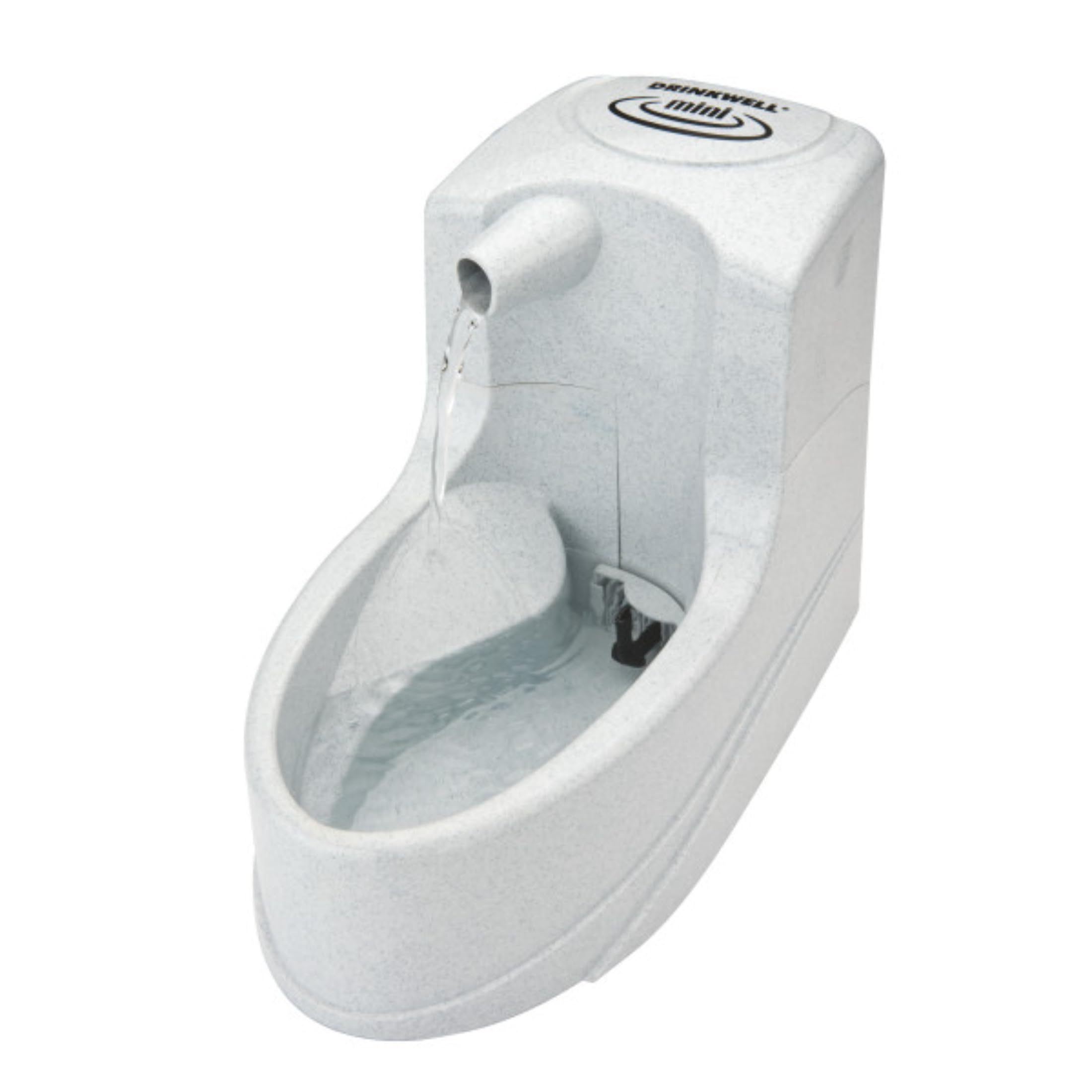 PetSafe Drinkwell mini fontanna do picia, podwójny system filtrowania, odpowiednia dla małych psów i kotów, pojemność 1,2 l