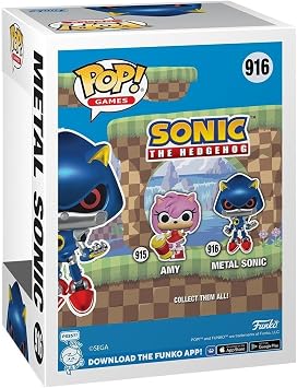Funko Pop Oyunları: Sonic Kirpi - Metal Sonic