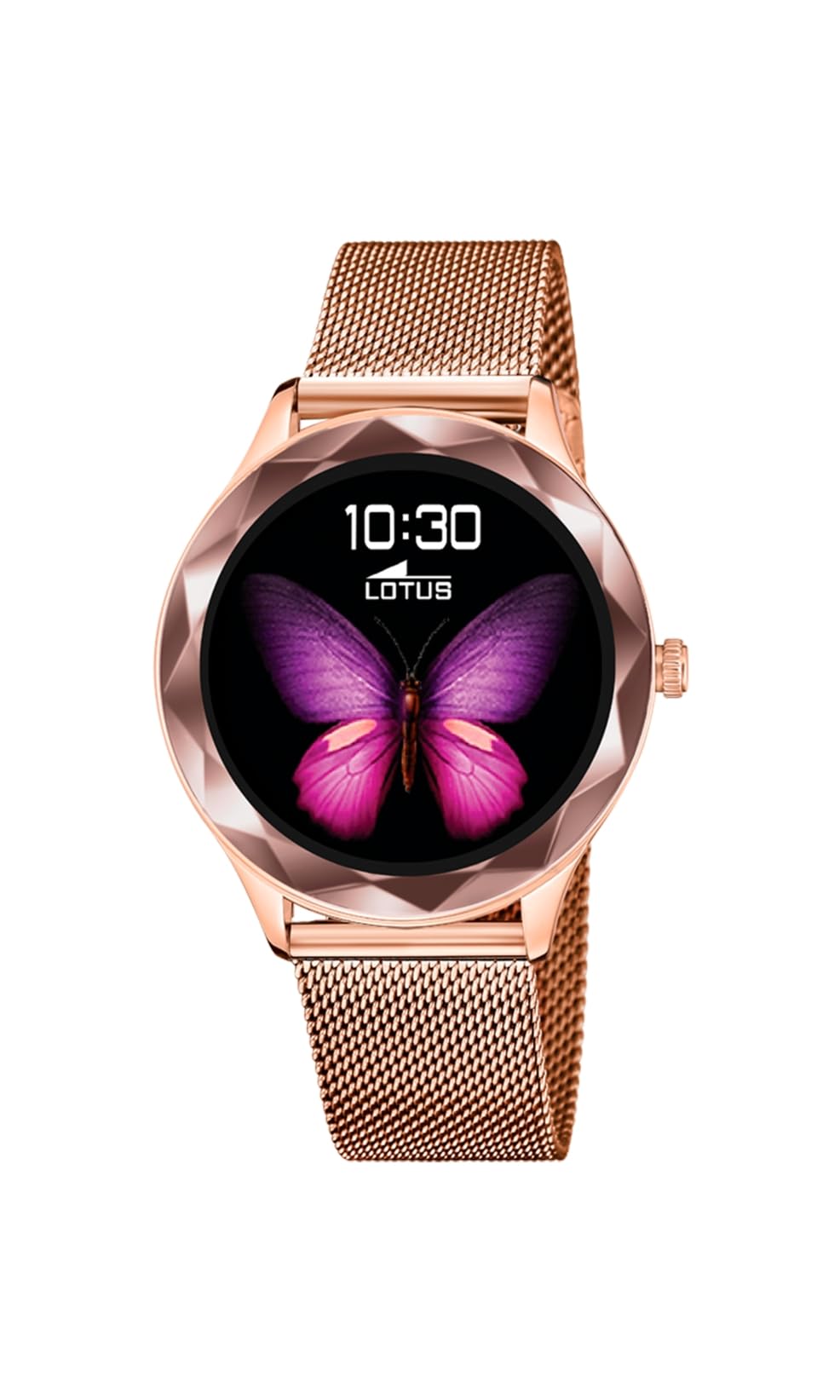 LOTUS Reloj LOTUS Para Mujer 50036/1 Smartwatch Caja de Aleacion de zinc Rosa Correa de Acero inoxidable 316l Rosa