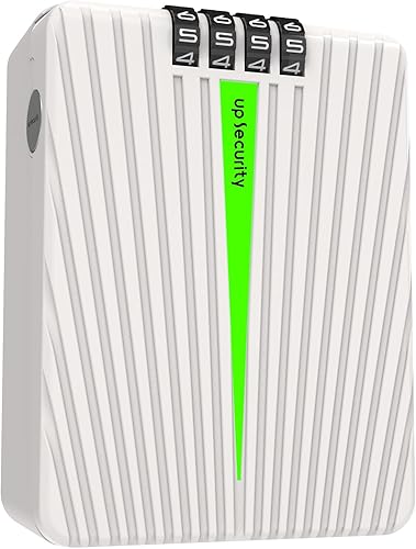 Mini caja de seguridad para llaves con código, pequeñas cajas fuertes para seguridad en el hogar, caja de bloqueo de llave con código para caja