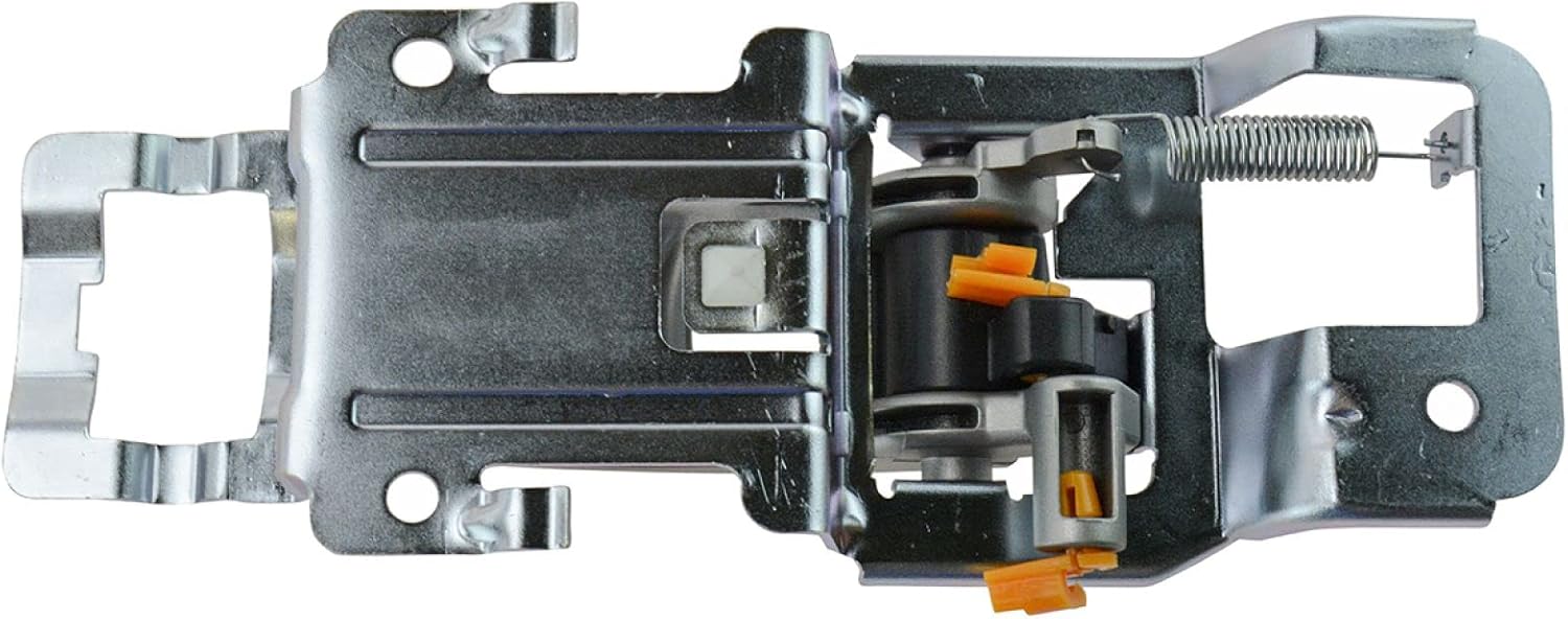 TRQ Driver Side Interior Door Handle Silver Compatible with 2005-2009 Chevrolet Equinox