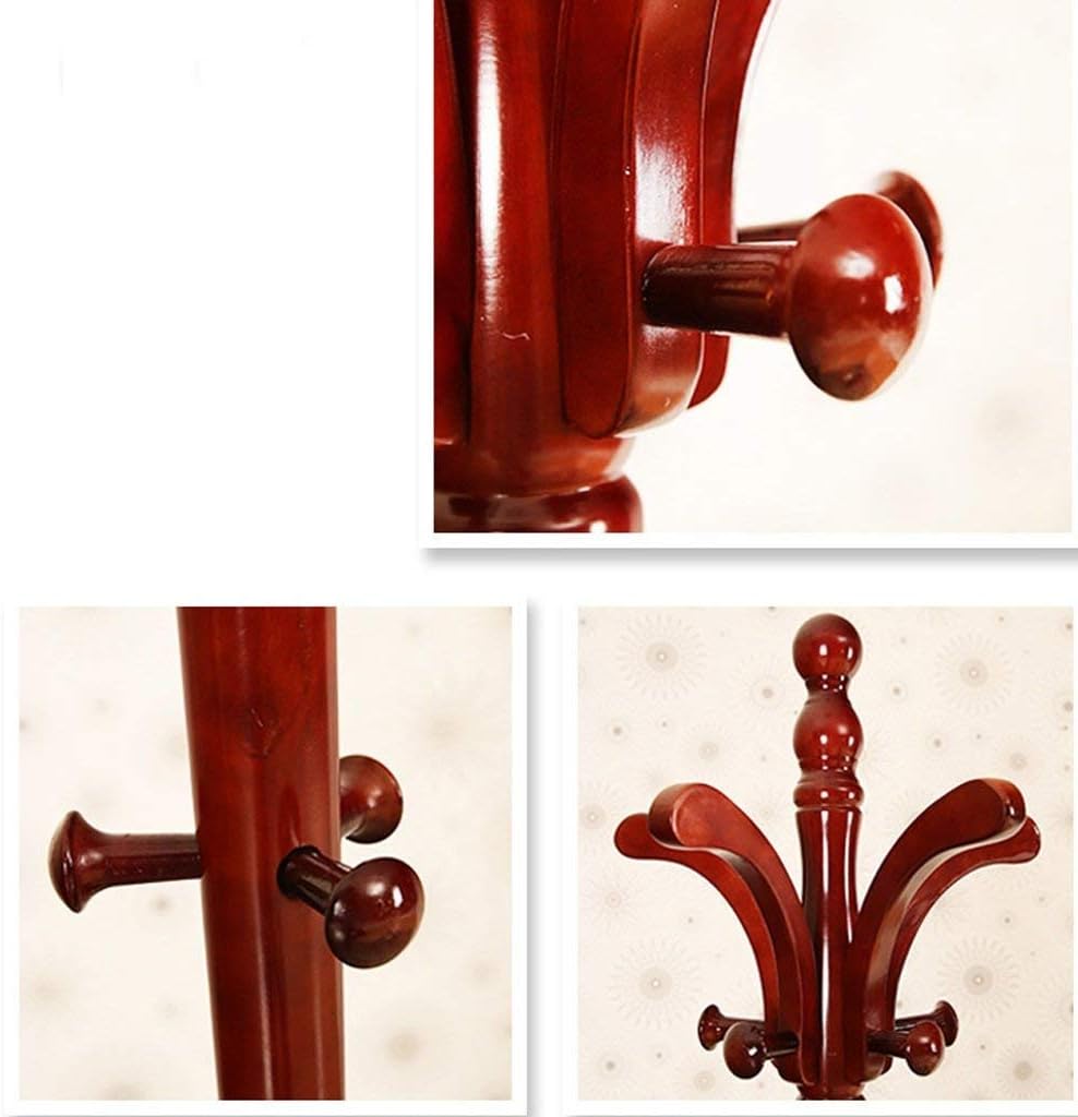 Coat Rack Coat Rack Hanger Hook up Coat Rack Solid Wood Simple Assembly Creative Simple Hanging Racks Coat Rack