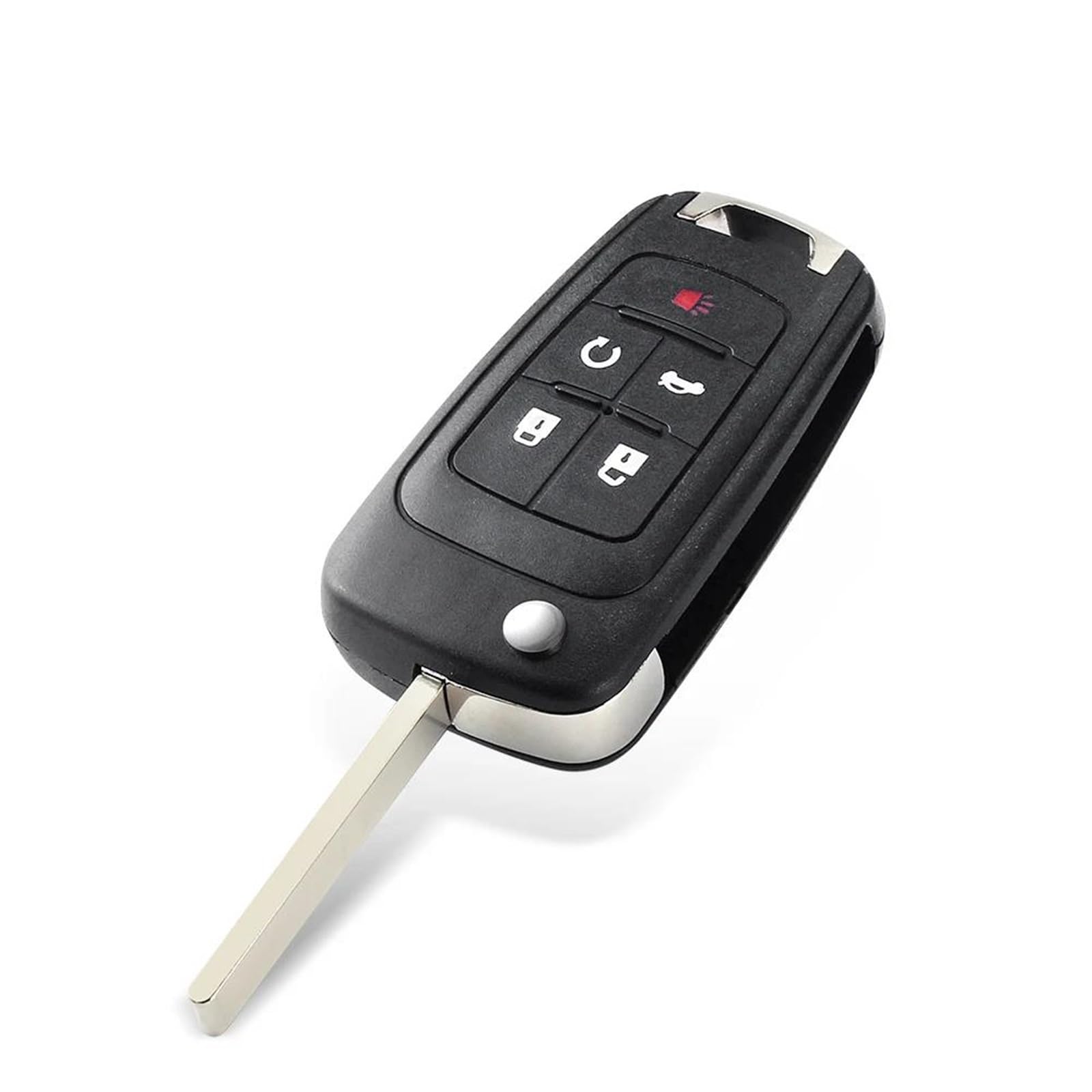 Guscio Chiave Auto Ribaltabile Per Chevrolet Per Cruze Per Epica Per Lova Per Camaro Per Impala 2 3 4 5 Pulsanti Lama(5 Buttons)