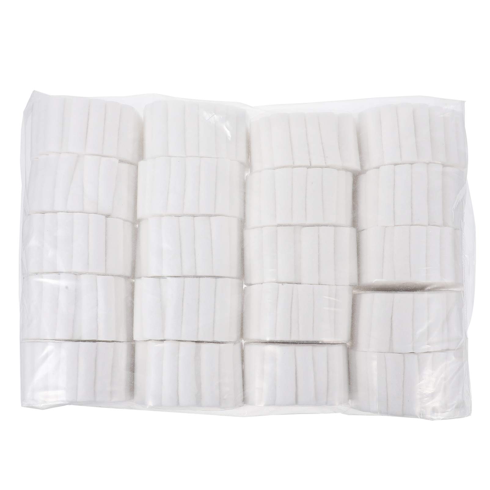 Scicalife 1000Pcs Rouleaux de Coton Dentaire Haute Absorbante Boule de Coton Roulée Tampons de Coton Bouchons de Nez pour Enfants Et Adultes Kit de Saignement de Nez Accessoires