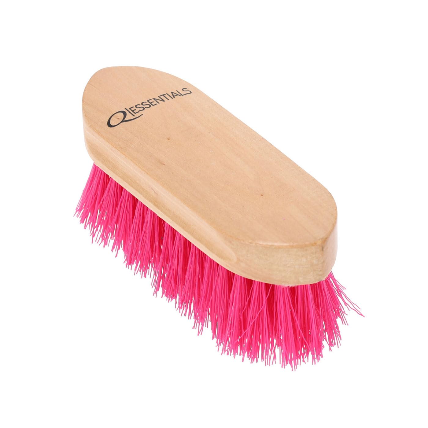 QHP - Kit de cuidado de caballos con bolsa de limpieza, color rosa
