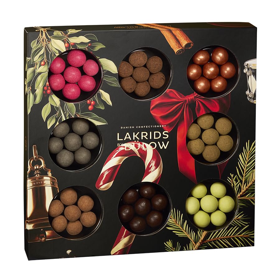 LAKRIDS BY BÜLOW - WINTER SELECTION BOX - Feinste Lakritze umhüllt von cremiger Schokolade