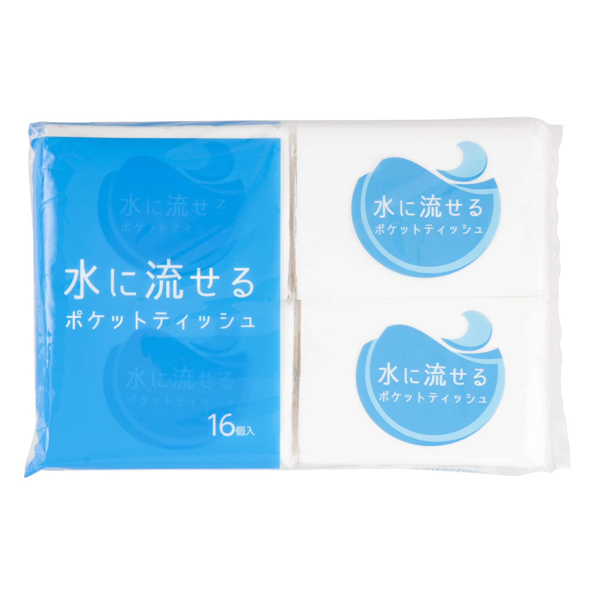 Amazon.co.jp: 【ケース品】アスト 水に流せるポケットティッシュ10組