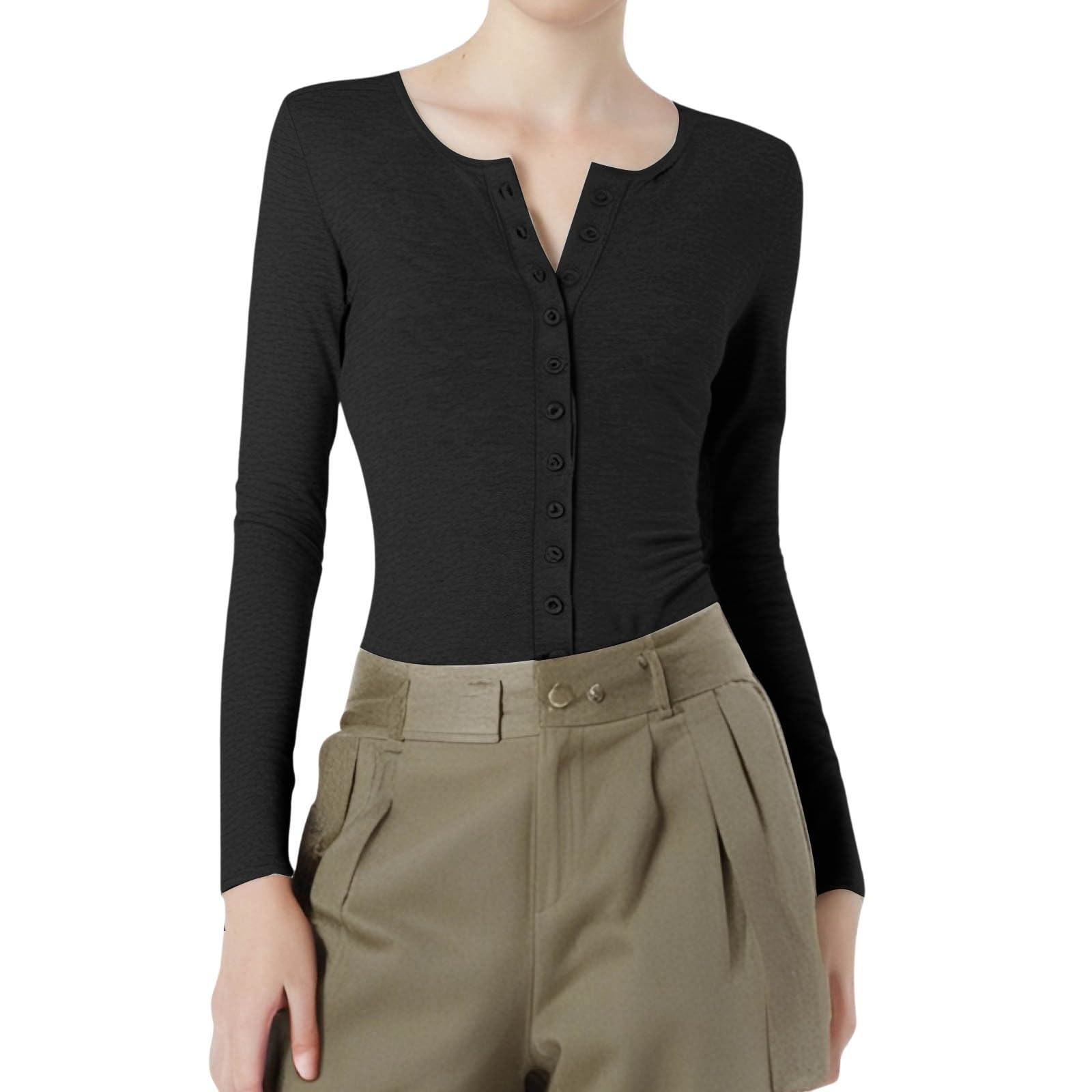 Body Damen Shaper Bodysuit Vielseitig Shapewear Komfortabel Figurformend Miederbody formend Slimming Butt Lifting Atmungsaktiv Langarm Weich Bauchweg