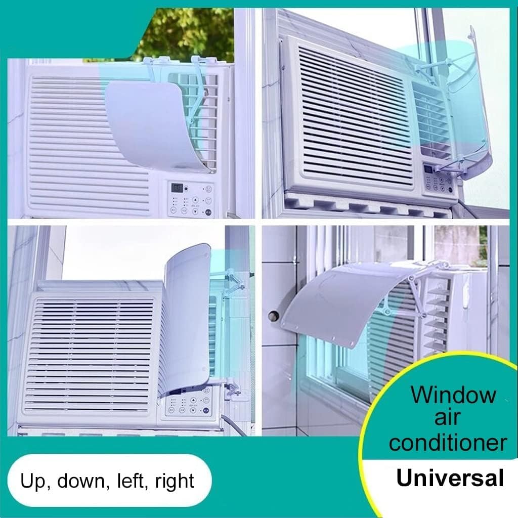 New Air Conditioner Wind Deflector Adjustable Retractable Universal