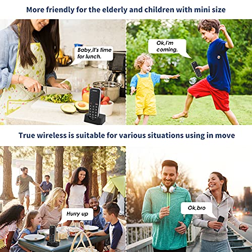 Chtoocy CH-668 Rechargeable Intercoms Wireless For Home 5280 Feet Range 10 Channel thumb #7