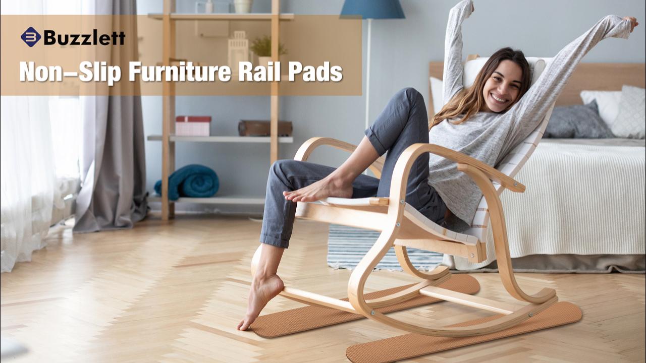 Non Slip Furniture Pads 6-Pack Anti-Slip Furniture Pads For Recliners -  Non-Skid Grippers For Hardwood \u0026 Carpet Sofa Pad, image size:1280x720