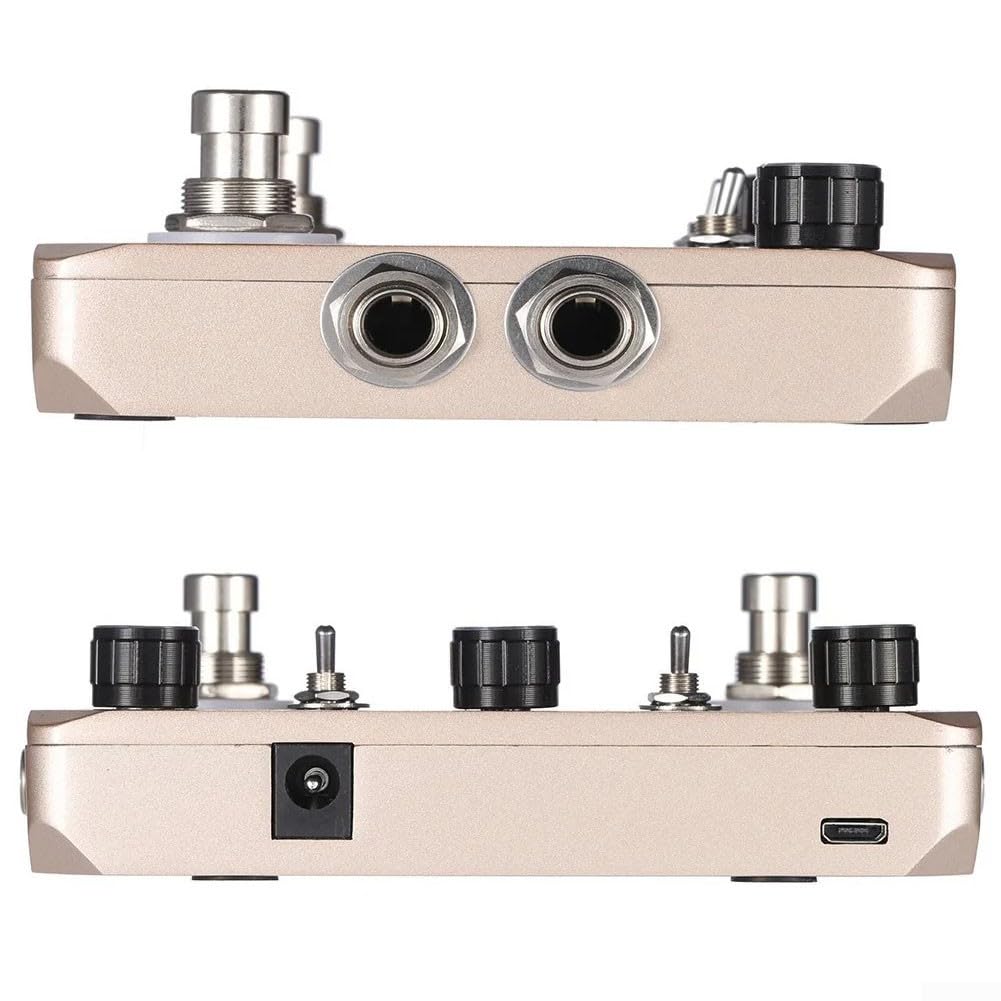 Pedale per chitarra elettrica Twin Looper, Reverse Looping, sovraincisioni illimitate