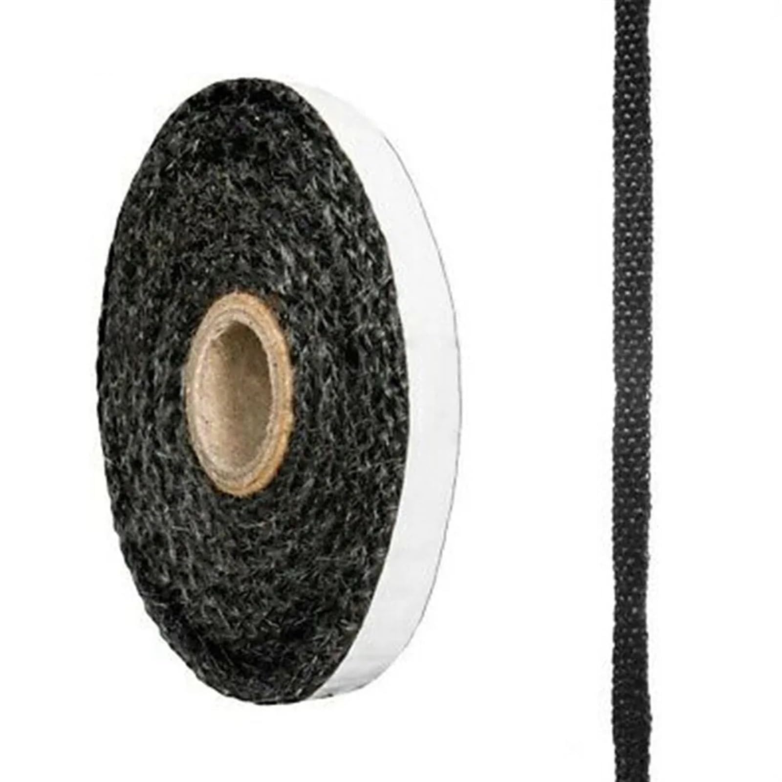 Poasdjdc One Color Wood Stove Gasket Fireplace And Stove Seal Rope Self Adhesive Fiberglass Black 10/15Mm Width 2M Length(10Mm 0.3Cm)