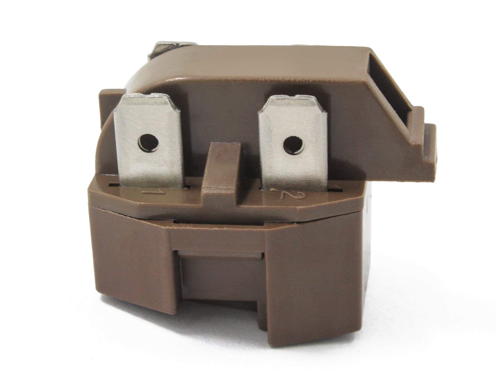 Generic Refrigerator Relay for Refrigerators - 2 Terminals, Automatic Operation, DIN Rail Mount, Silver Contact, Normally Open, 16A