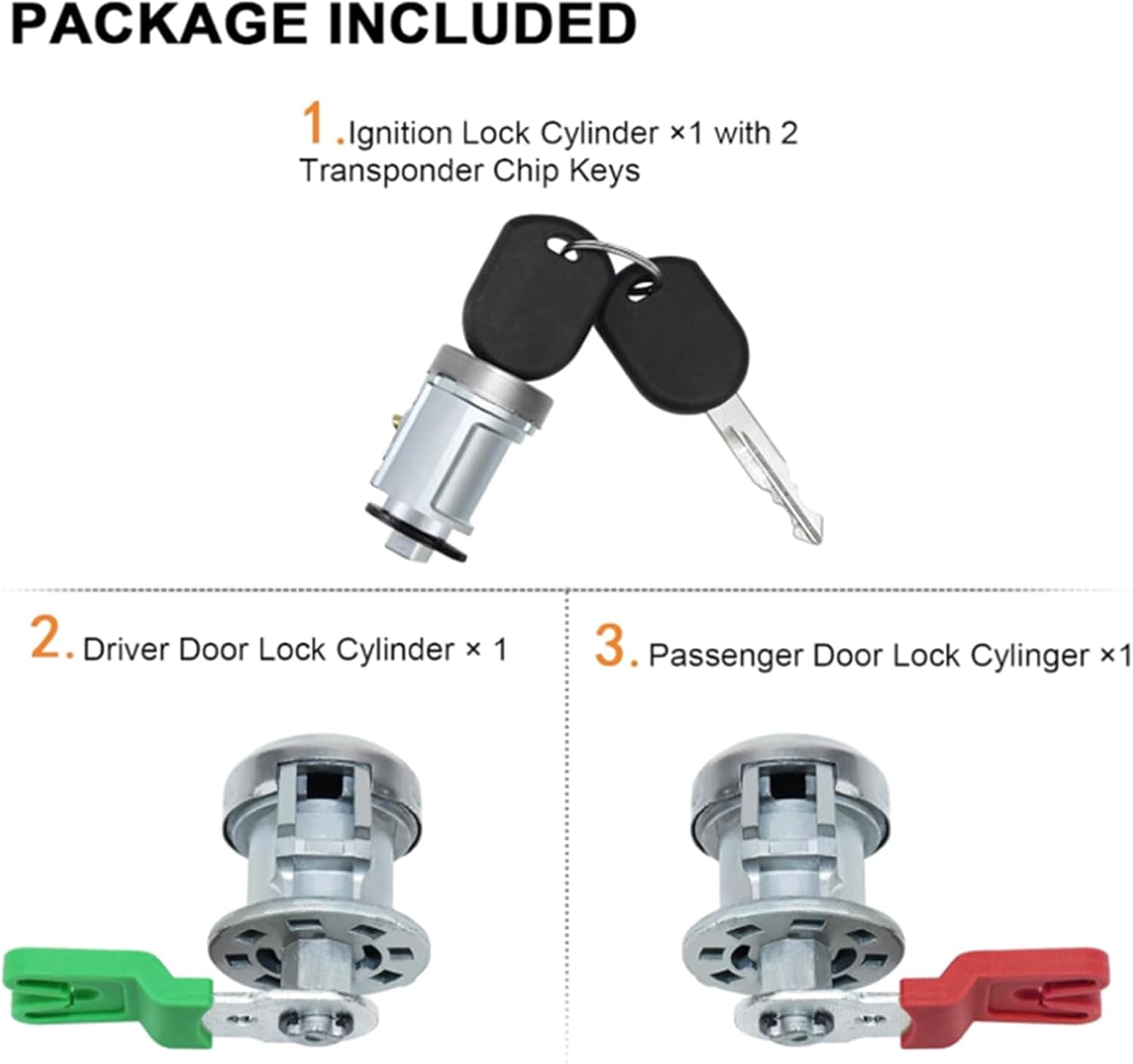 Professional Cylinder for Vehicles Weatherproof Metal Design Quick Install Security Systems SW6285 Ignition Switches
