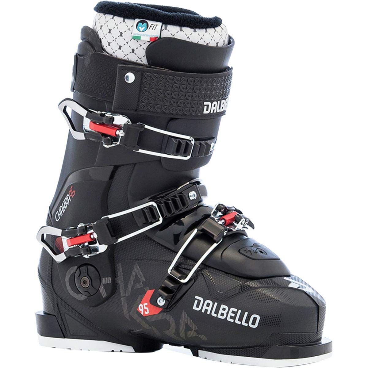 Dalbello Chakra 95 ID LS Black, Scarponi da Sci Donna