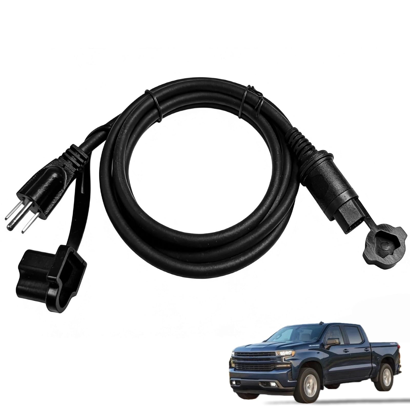 84564686 - Cable de extensión para calentador de refrigerante de bloque de motor para Chevrolet Silverado 1500/LD/LTD 2020-2024 y Silverado 2500/3500 HD Duramax Trucks para GMC Sierra Yukon Buick