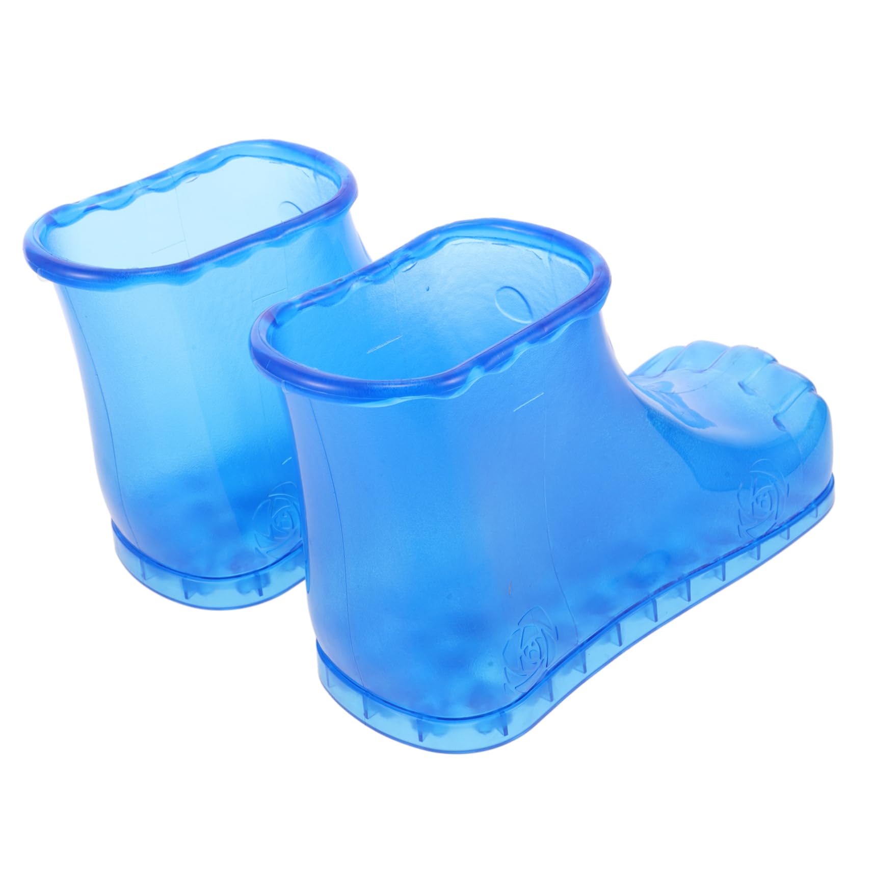 Beatifufu Foot Spa Soak Boot Foot Bathing Shoes Tub Portable Foot Washer Relaxing Foot Soaker Shoes Easy to Clean Foot Soaking Boot